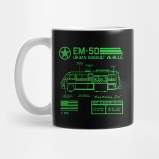 EM-50 Urban Assault Vehicle Specs Mug